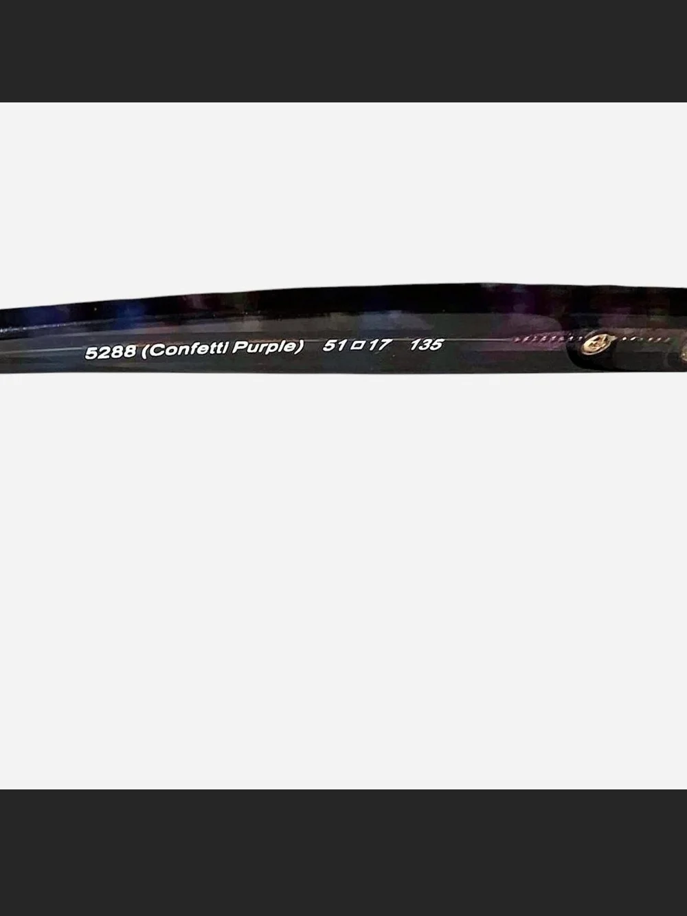 Coach PURPLE CONFETTI glasses